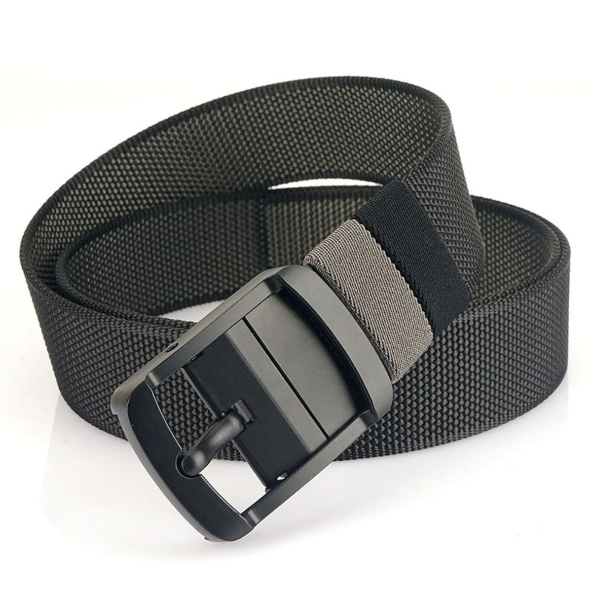 Ceinture Prestige Ceinture Homme Réversible avec Toile en Nylon et Boucle Rotative | Modèle Ranger