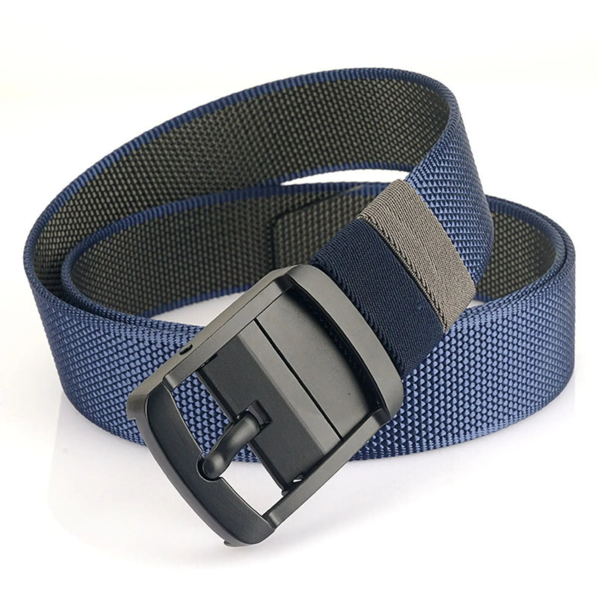 Ceinture Prestige Ceinture Homme Réversible avec Toile en Nylon et Boucle Rotative | Modèle Ranger