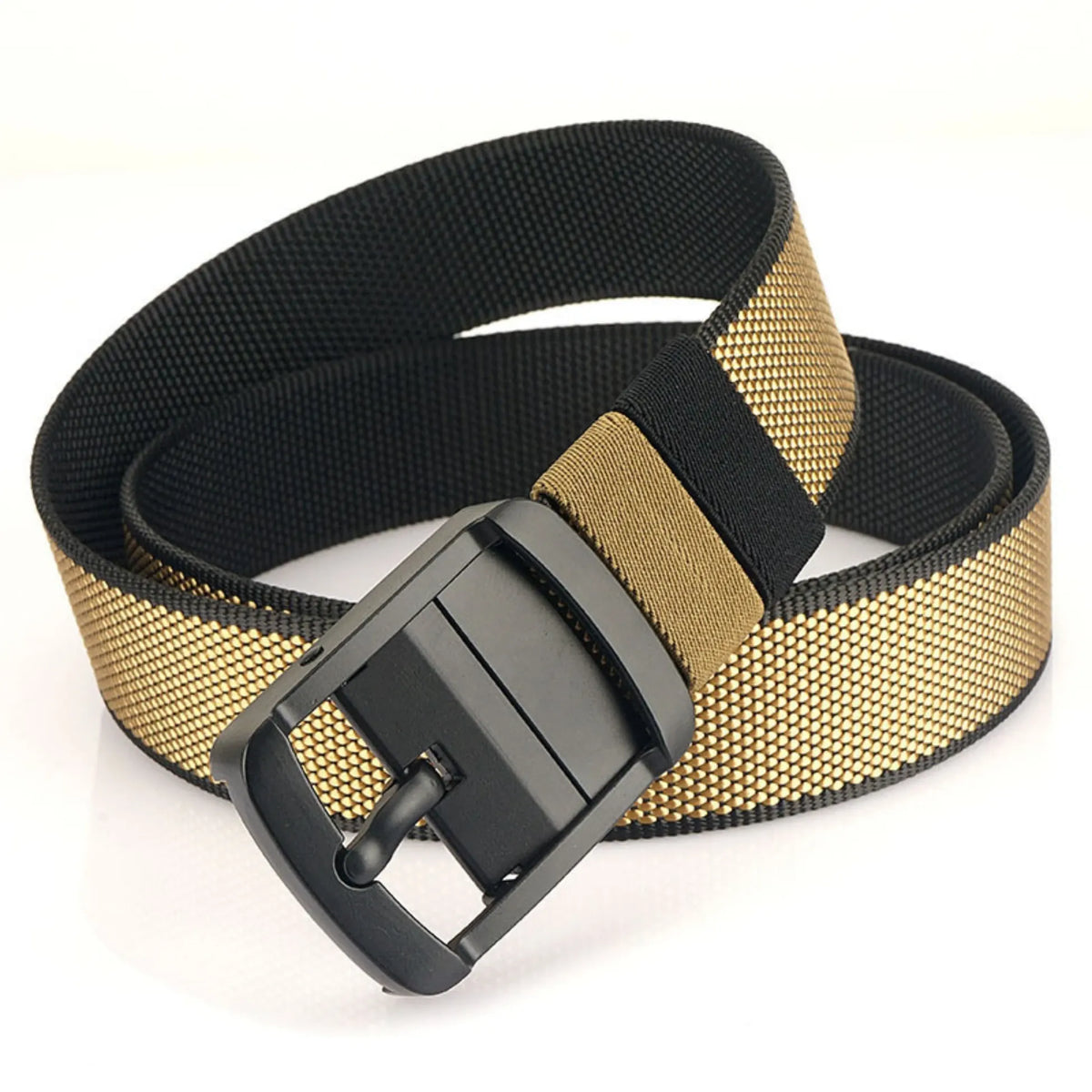 Ceinture Prestige Ceinture Homme Réversible avec Toile en Nylon et Boucle Rotative | Modèle Ranger