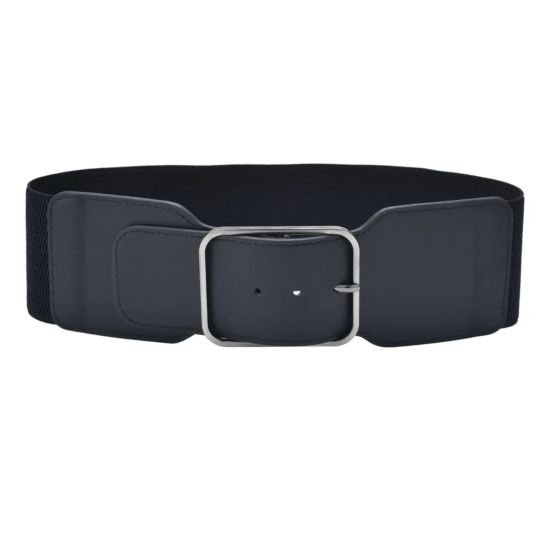 Ceinture Prestige Ceinture Large Élastique Femme Taille Haute Boucle Dorée | Modèle Lora