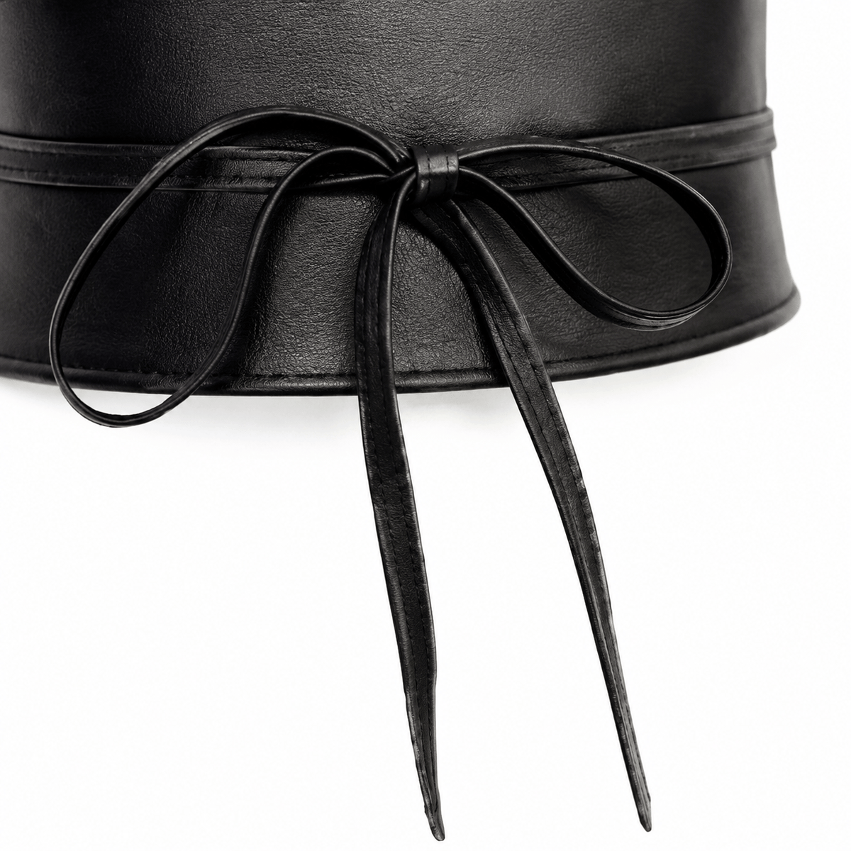 Ceinture Prestige Ceinture Large Femme avec Finition Satinée à Nouer | Modèle Romy