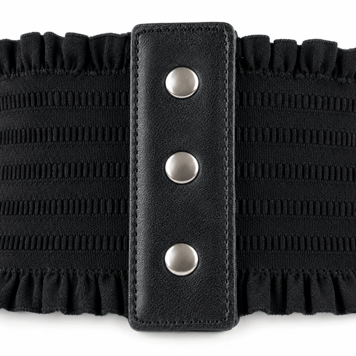 Ceinture Prestige Ceinture Large Tissu Élastique Lisse Femme Taille Haute | Modèle Soral