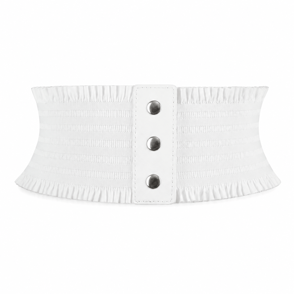 Ceinture Prestige Ceinture Large Tissu Élastique Lisse Femme Taille Haute | Modèle Soral