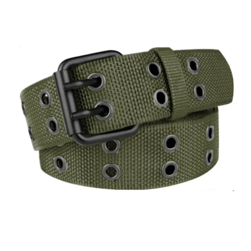 Ceinture Prestige Ceinture Militaire Homme avec Boucle Double Ardillon Robuste | Modèle Maverick