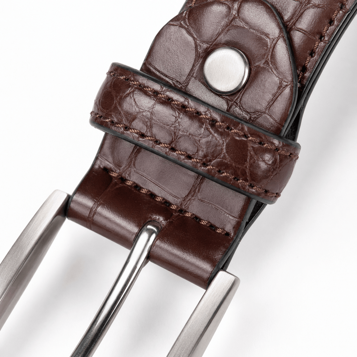 Ceinture Prestige Ceinture Motif Crocodile | Modèle Nile
