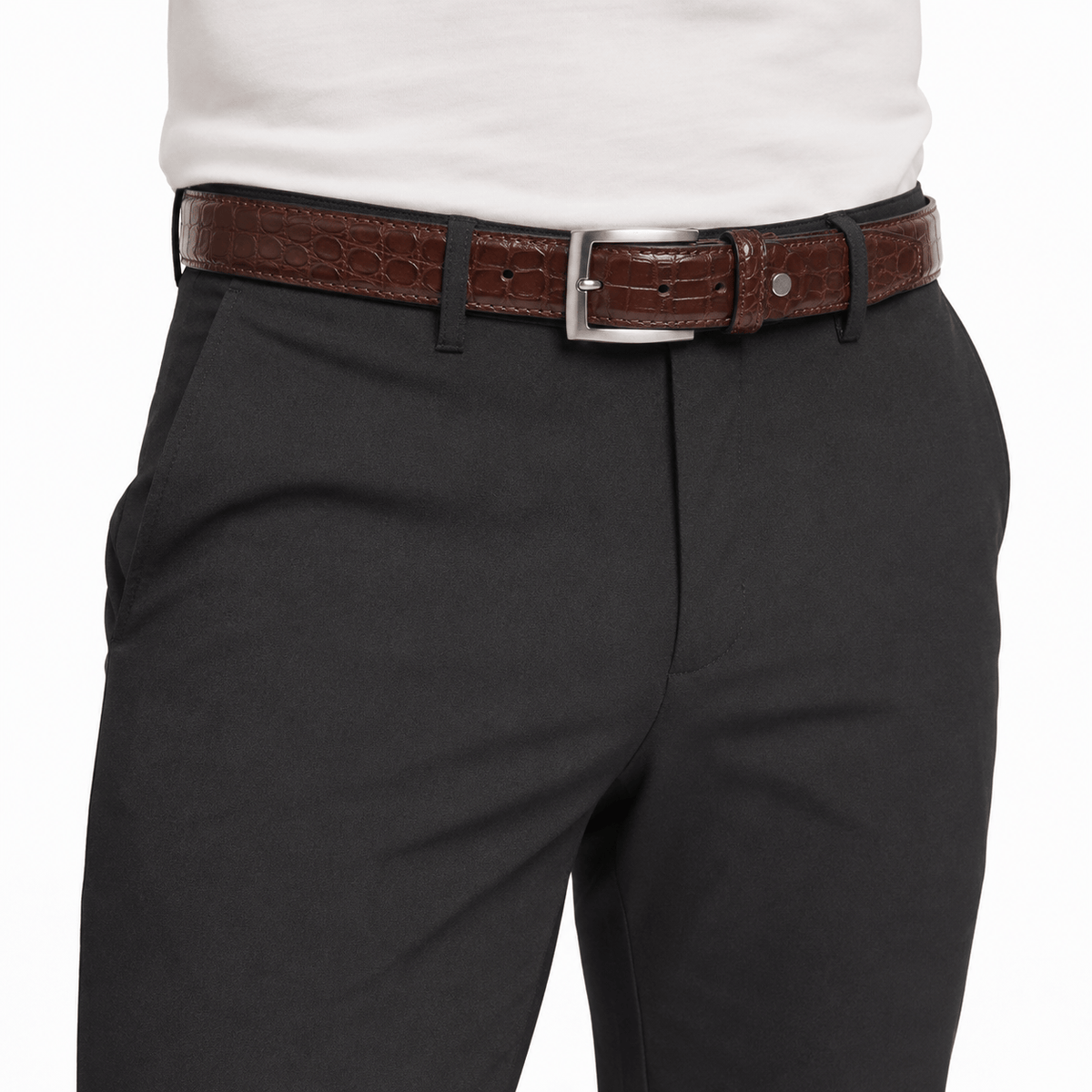 Ceinture Prestige Ceinture Motif Crocodile | Modèle Nile