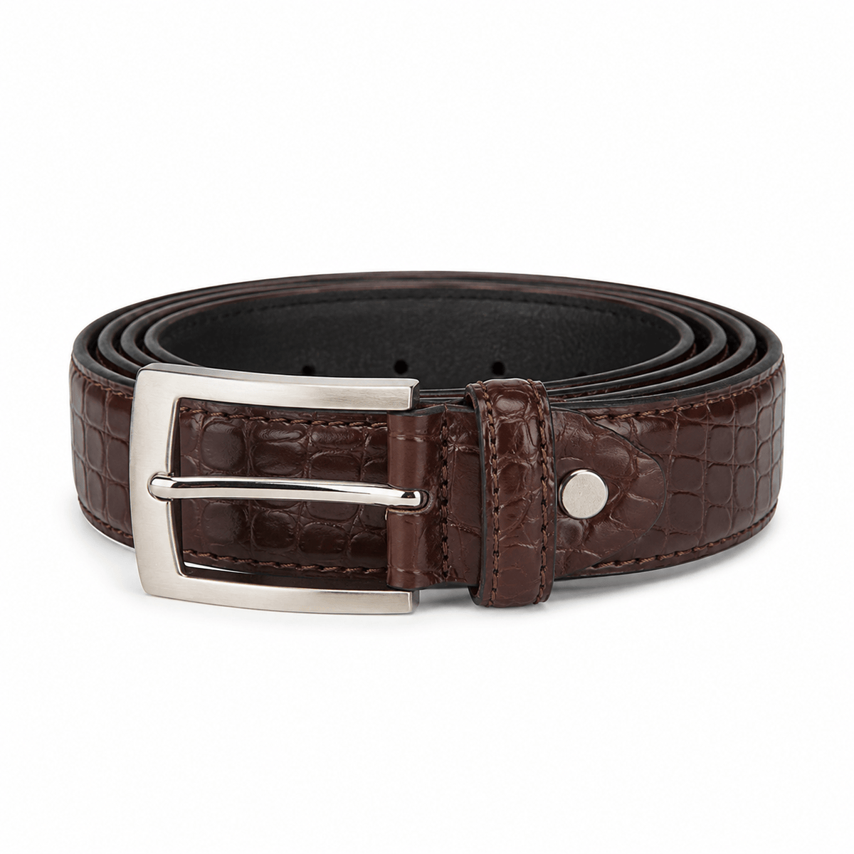 Ceinture Prestige Ceinture Motif Crocodile | Modèle Nile