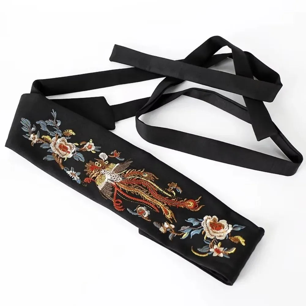 Ceinture Prestige Ceinture Obi Japonaise en Tissu | Modèle Suzu