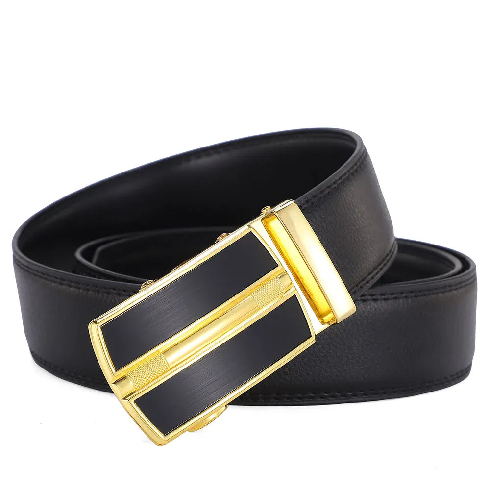 Ceinture Prestige Ceinture Réversible en Cuir avec Boucle Automatique pour Homme | Modèle Victor