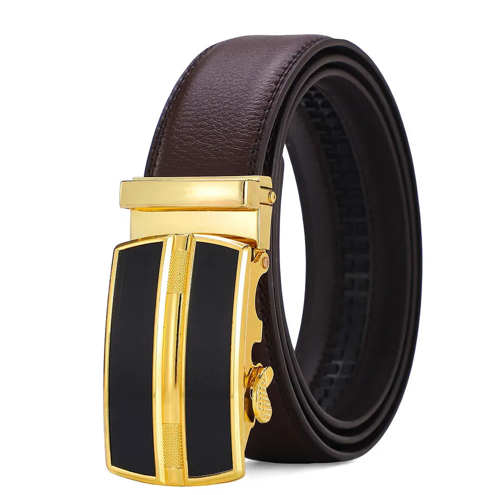 Ceinture Prestige Ceinture Réversible en Cuir avec Boucle Automatique pour Homme | Modèle Victor