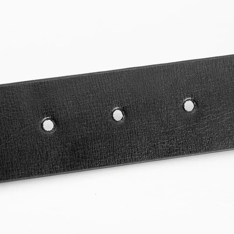 Ceinture Prestige Ceinture Réversible en Cuir Sans Boucle Pour Homme | Modèle Léo