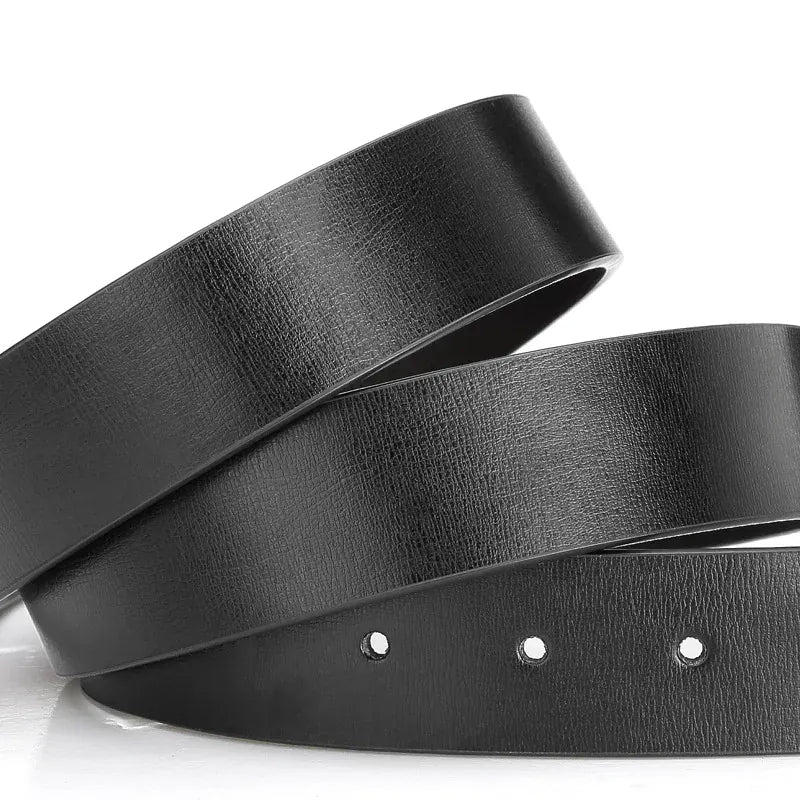 Ceinture Prestige Ceinture Réversible en Cuir Sans Boucle Pour Homme | Modèle Léo
