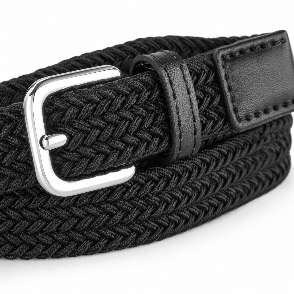 Ceinture Prestige Ceinture Tressée Ajustable et Élastique pour Enfant | Modèle Théo