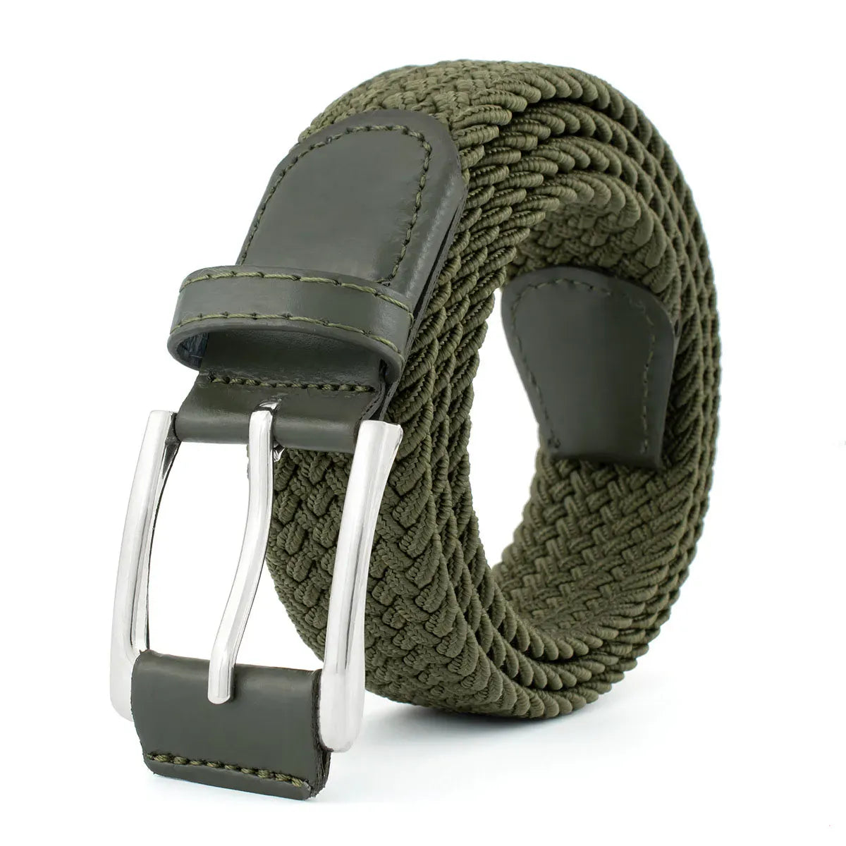 Ceinture Prestige Ceinture Tressée Élastique en Toile | Modèle Nino