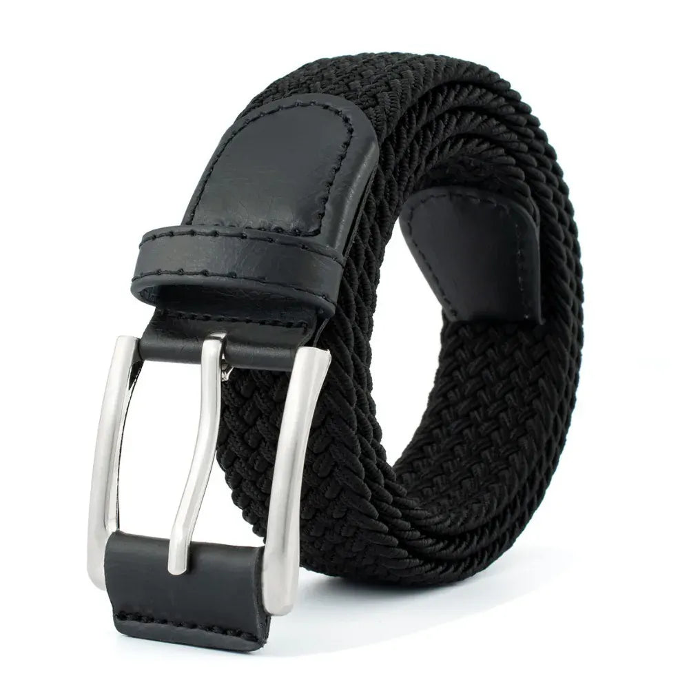 Ceinture Prestige Ceinture Tressée Élastique en Toile | Modèle Nino