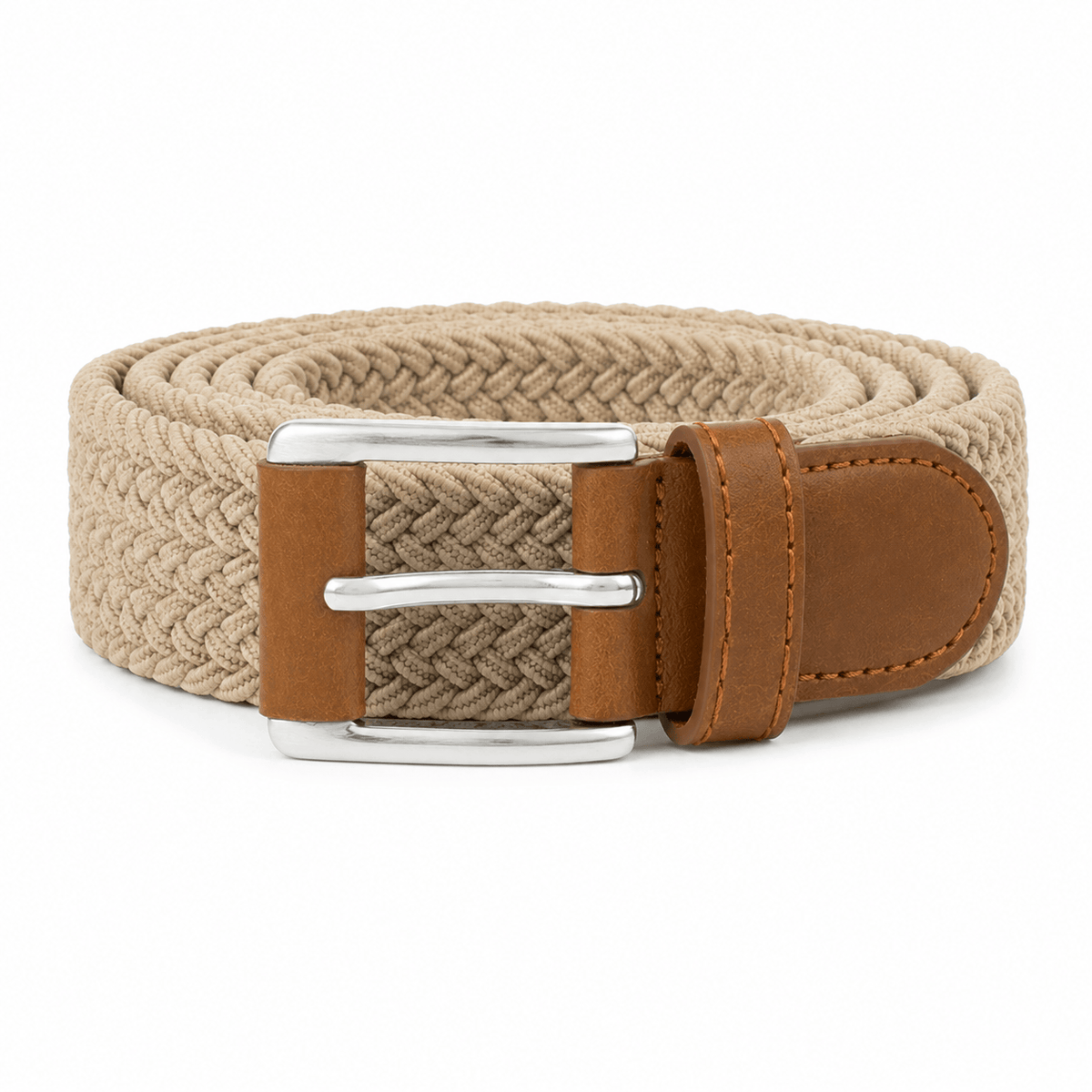 Ceinture Prestige Ceinture Tressée Élastique en Toile | Modèle Nino
