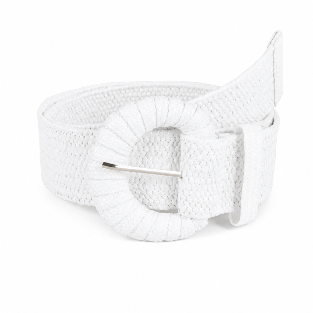 Ceinture Prestige Ceinture Tressée en Fibre Naturelle pour Femme | Modèle Zoé