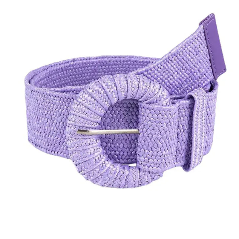 Ceinture Prestige Ceinture Tressée en Fibre Naturelle pour Femme | Modèle Zoé
