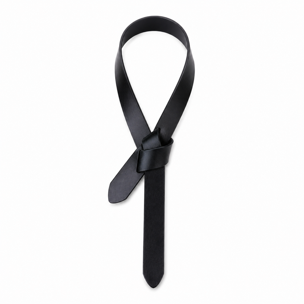 Ceinture à Nouer Robe Femme - Cuir Véritable