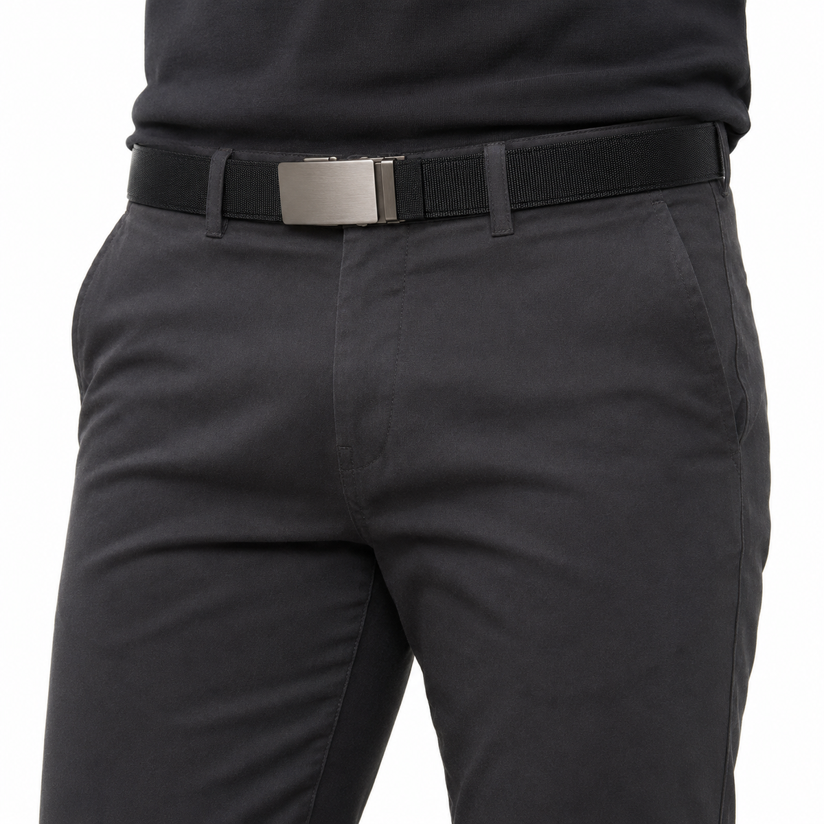 Ceinture Militaire Élastique pour Homme en Nylon